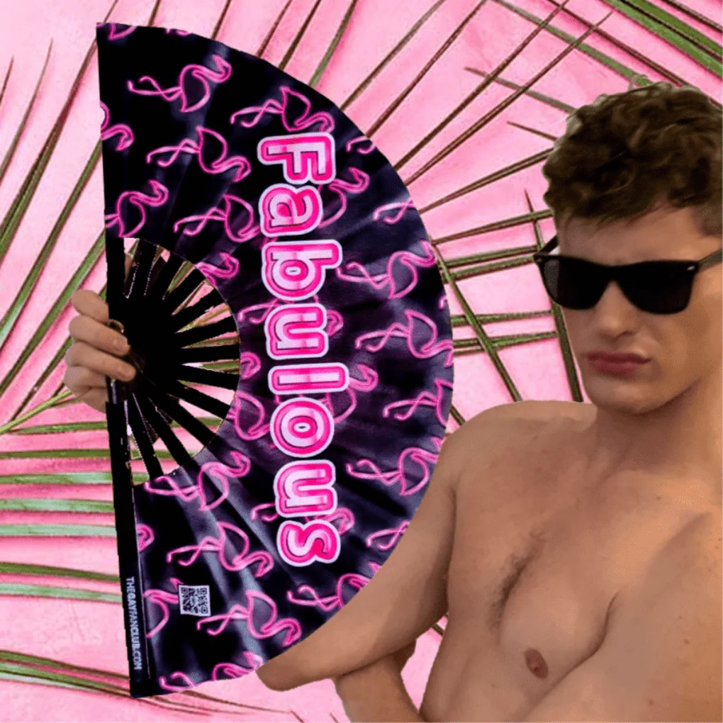 The Gay Fan Club Fabulous Flamingo