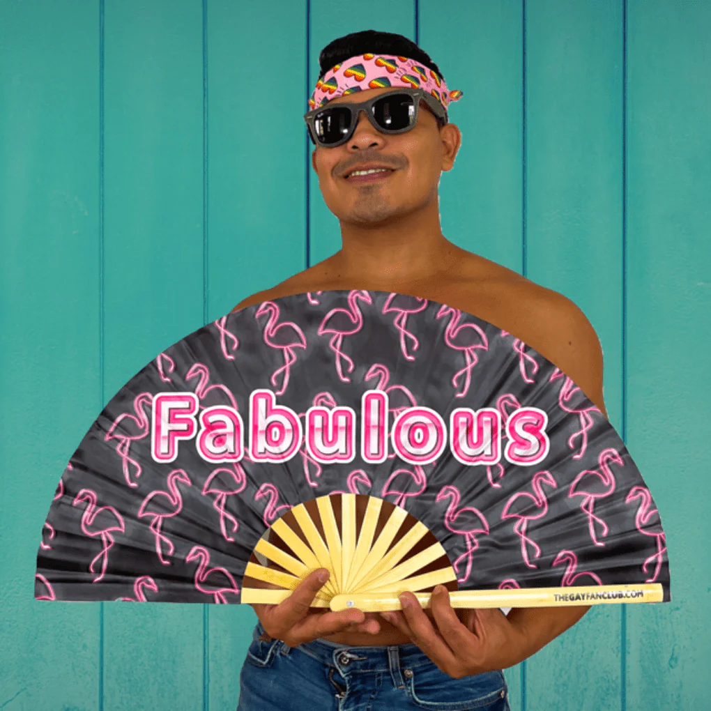 The Gay Fan Club Fabulous Flamingo