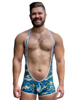 Gruff Pup Combat Singlet - Urban Camo