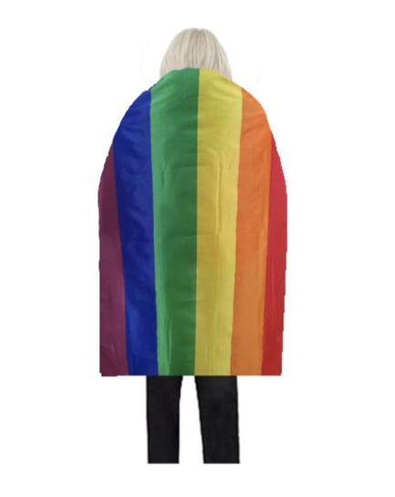 Rainbow Flag Cape