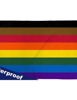 Philly Rainbow Pride Flag 2' x 3'