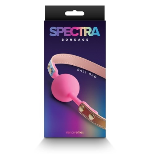 Spectra Bondage Ball Gag - Rainbow