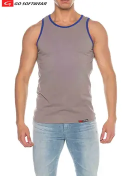 Go Softwear/American Jock Pacific Classic Tank - Silver Grey