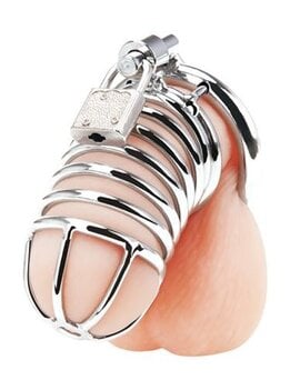 Blue Line Deluxe Chastity Cage