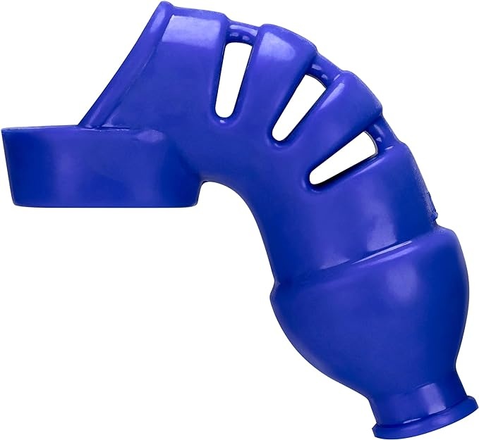 Hunkyjunk HUJ Lockdown Chastity Cage - Cobalt