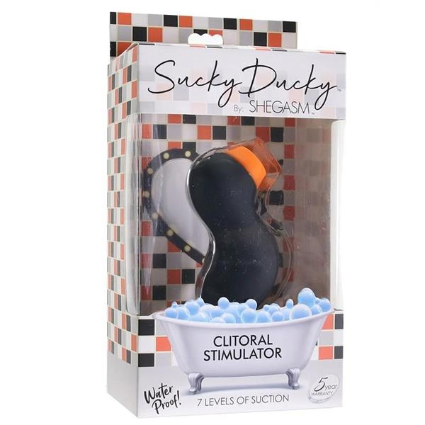 Shegasm Ducky Silicone Clitoral Stimulator Black