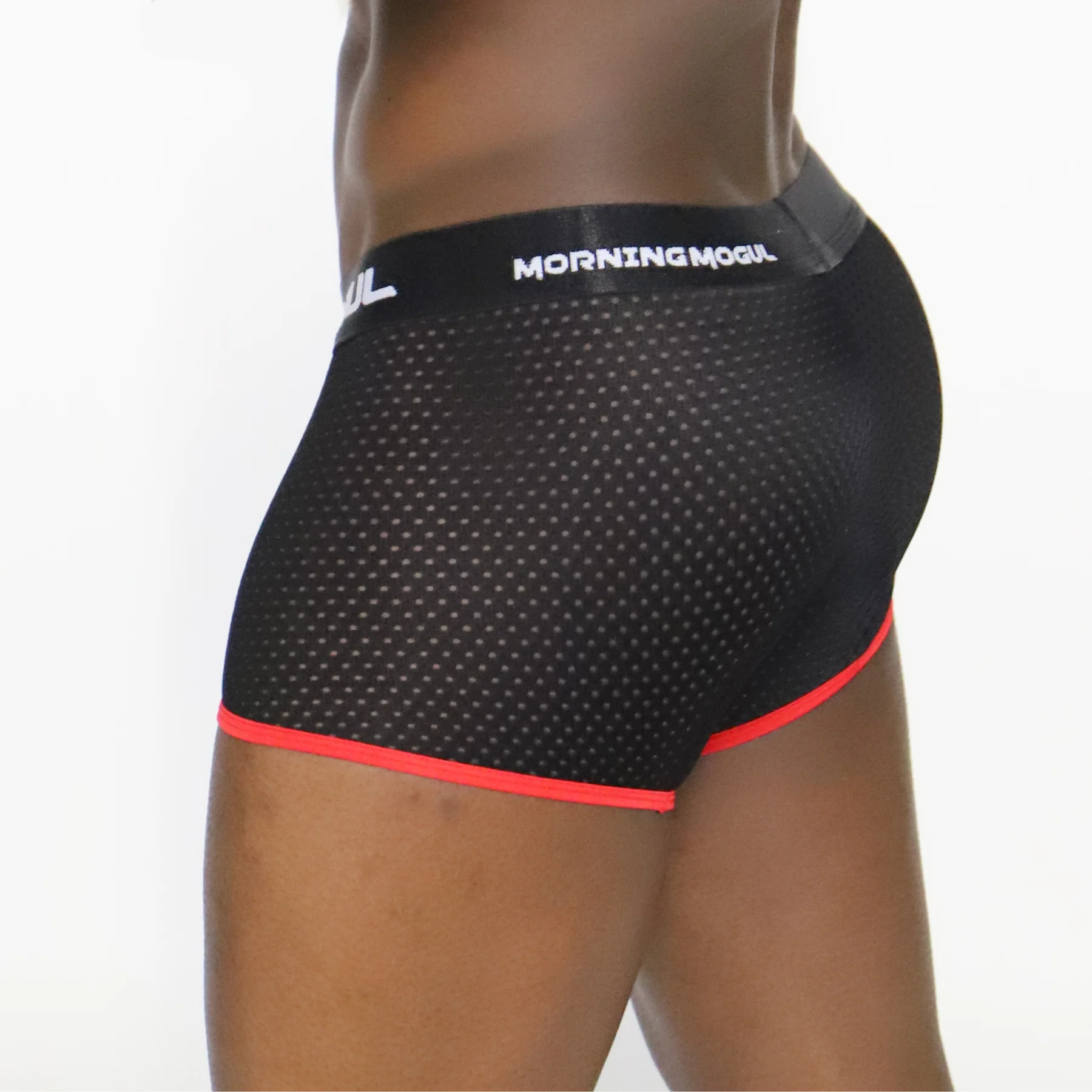 Morning Mogul Jordan Boxer Trunk - Black/Grey