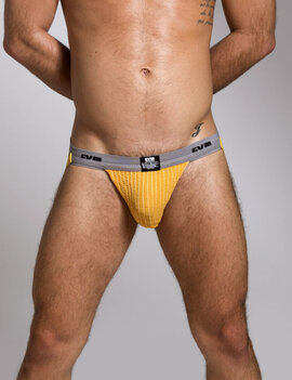 Swim/Run Jockstrap 1" Yellow