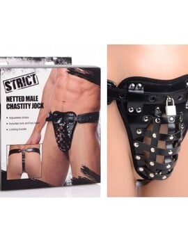 Strict Safety - Net Male Chastity Belt