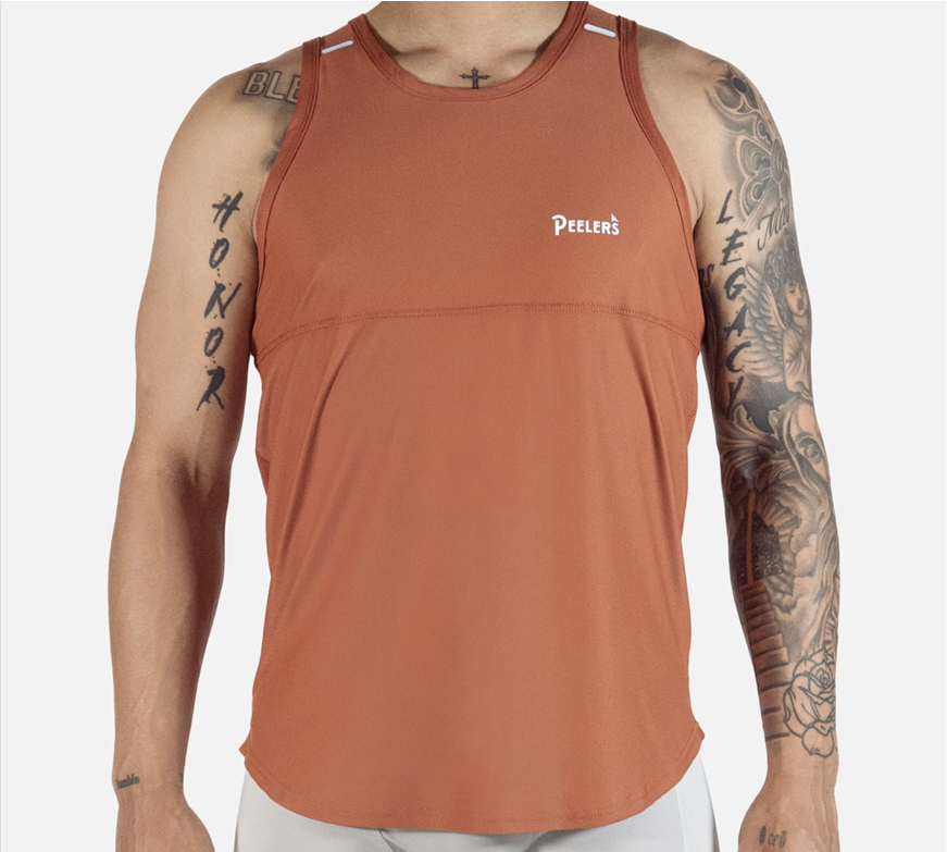 Peelers Power Tank - Terracotta