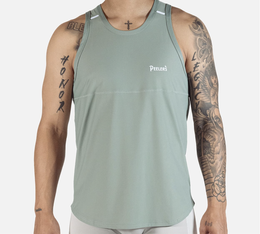 Peelers Power Tank - Sage