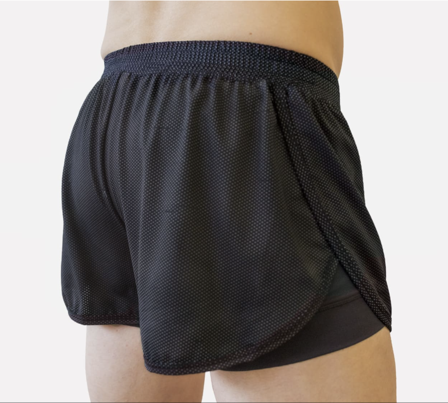Peelers SwiftFit Split Shorts - Black