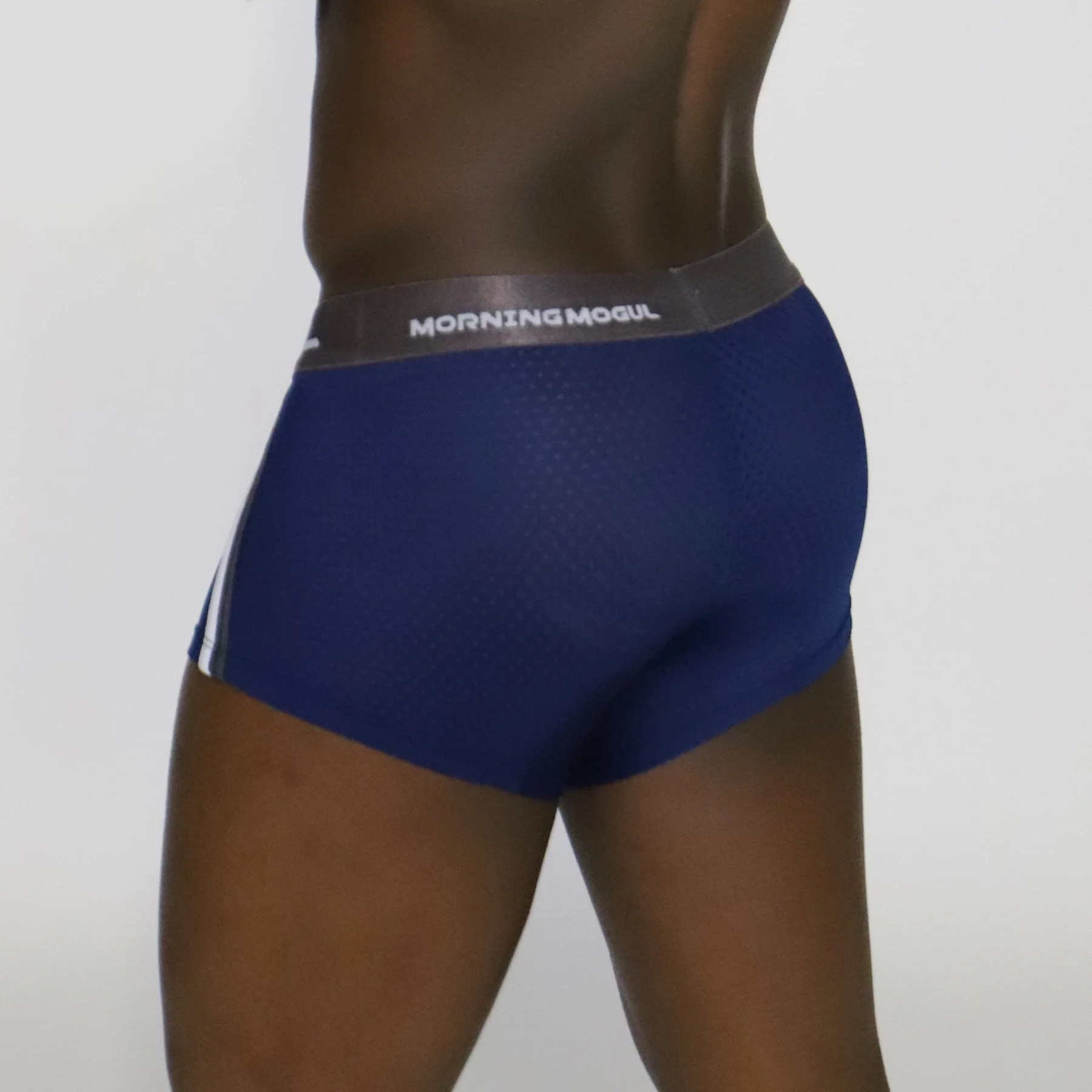 Morning Mogul Derrick Boxer Trunk - Navy