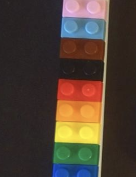 Classic Brick Pendant - Progress Rainbow Classic Brick Pendant - Progress Rainbow