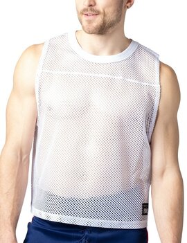 BIKE Sleeveless Practice Jersey - White