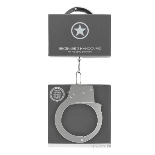 Ouch! Beginner's Handcuffs - Metal