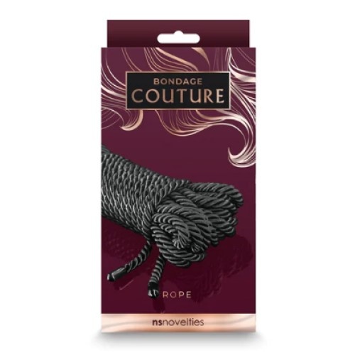 Bondage Couture Rope - Black - 25ft