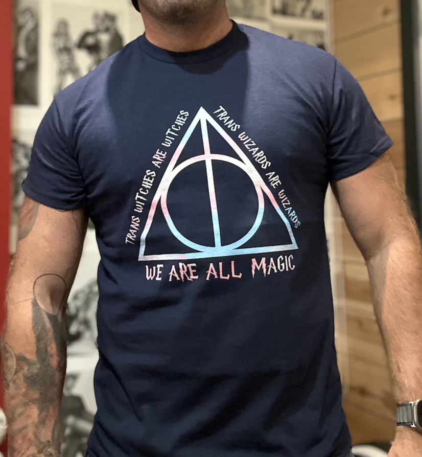 Humanity Lifestyle Co. We are All Magic Tee - Navy