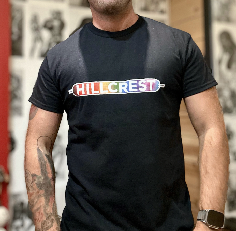 Humanity Lifestyle Co. Rainbow Hillcrest Sign Tee - Black