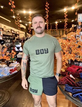 Humanity Lifestyle Co. Boy Tee - Military Green