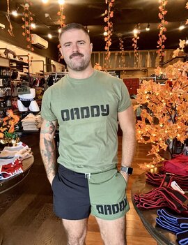 Humanity Lifestyle Co. Daddy Tee - Military Green