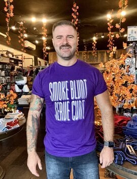 Humanity Lifestyle Co. Smoke and Serve Tee - Purple
