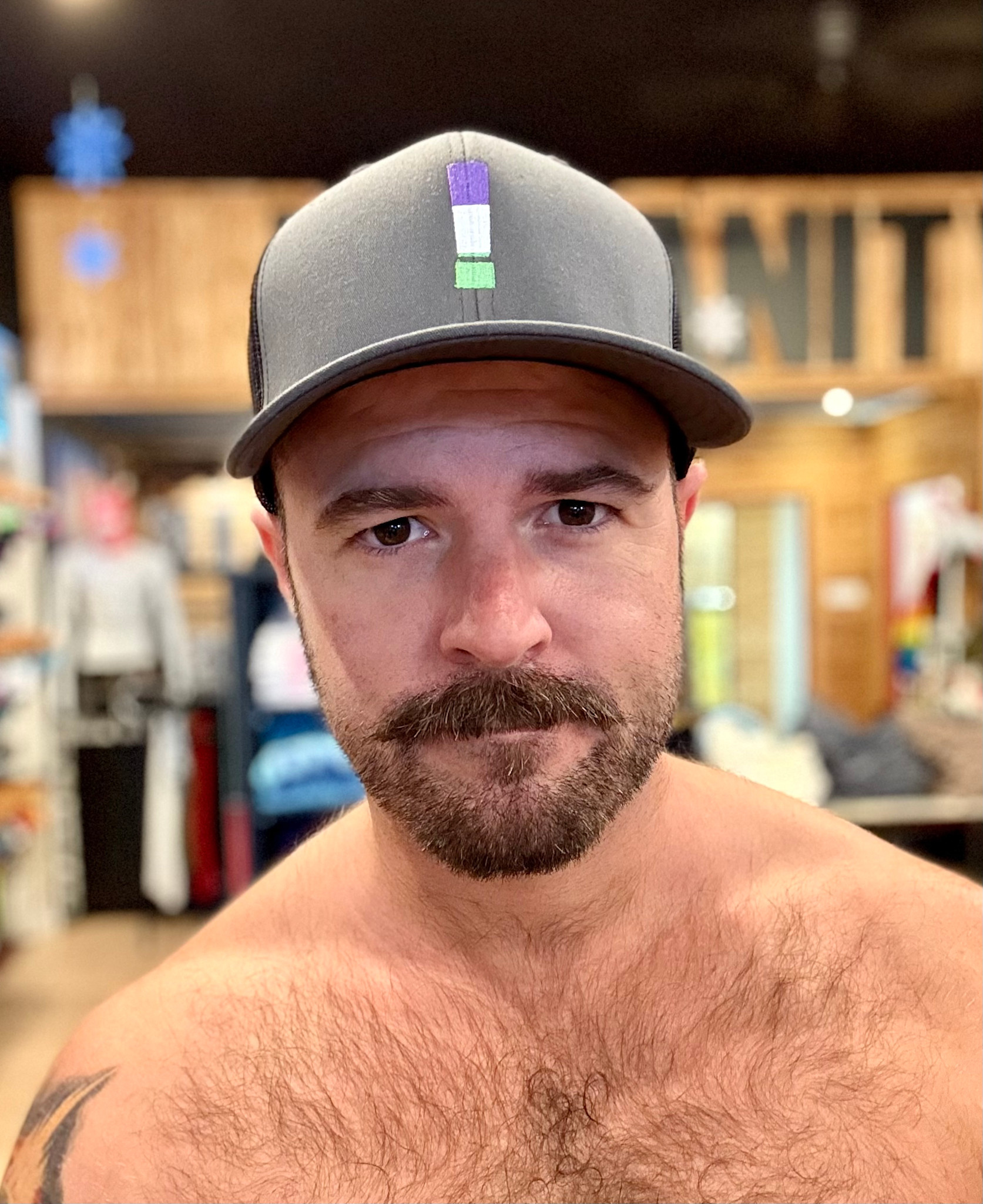 Humanity Lifestyle Co. HLC Impact Logo Trucker Hat - Genderqueer - Charcoal