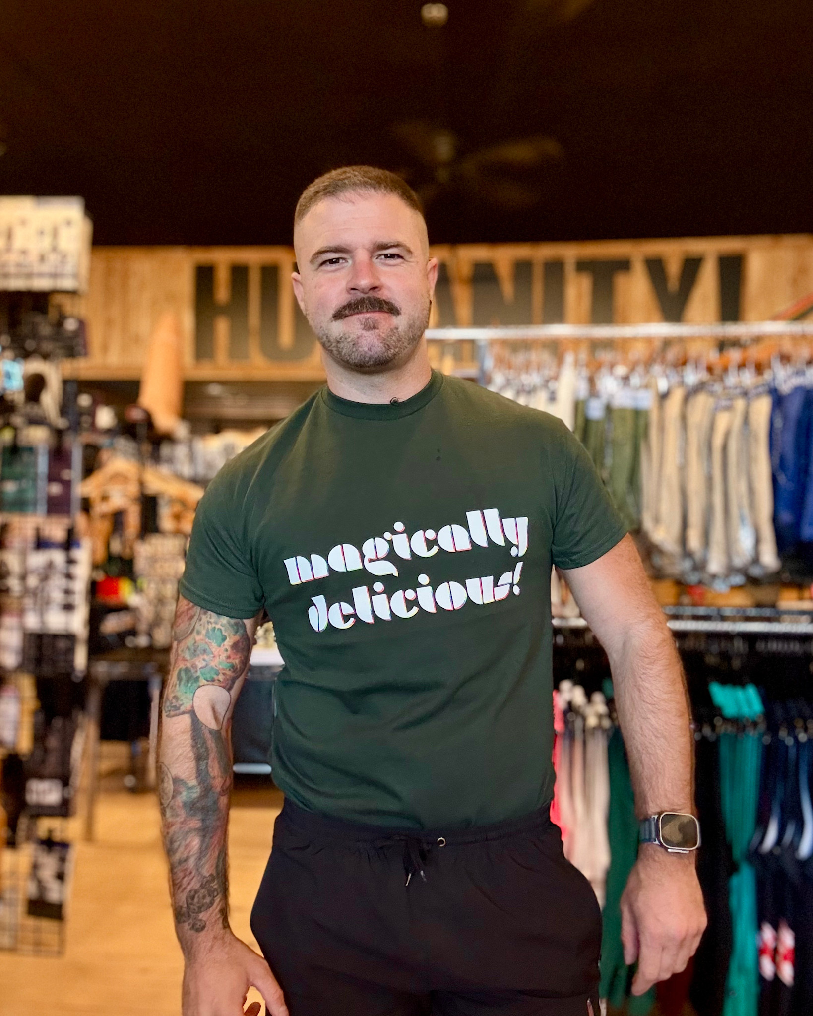 Humanity Lifestyle Co. HLC Magically Delicious Basic Tee - Forest