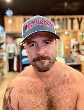 Humanity Lifestyle Co. HLC Retro Trucker Hat - Hillcrest University - Navy/White