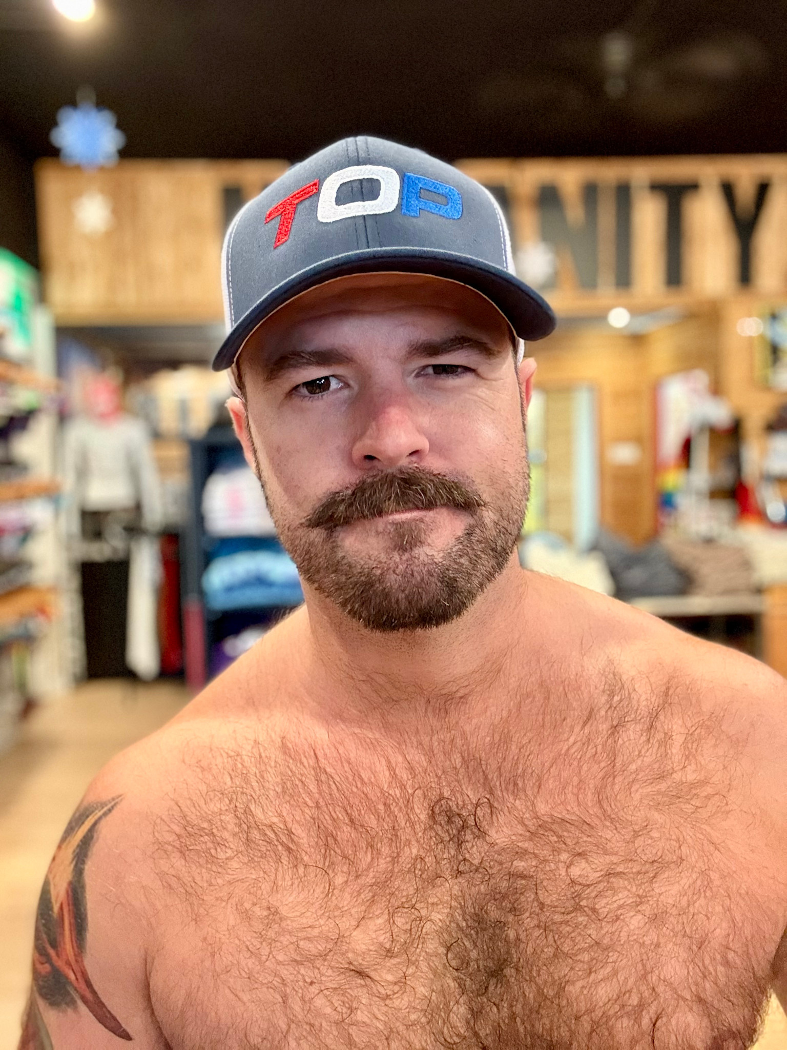 Humanity Lifestyle Co. HLC Retro Trucker Hat - Top - Navy/White