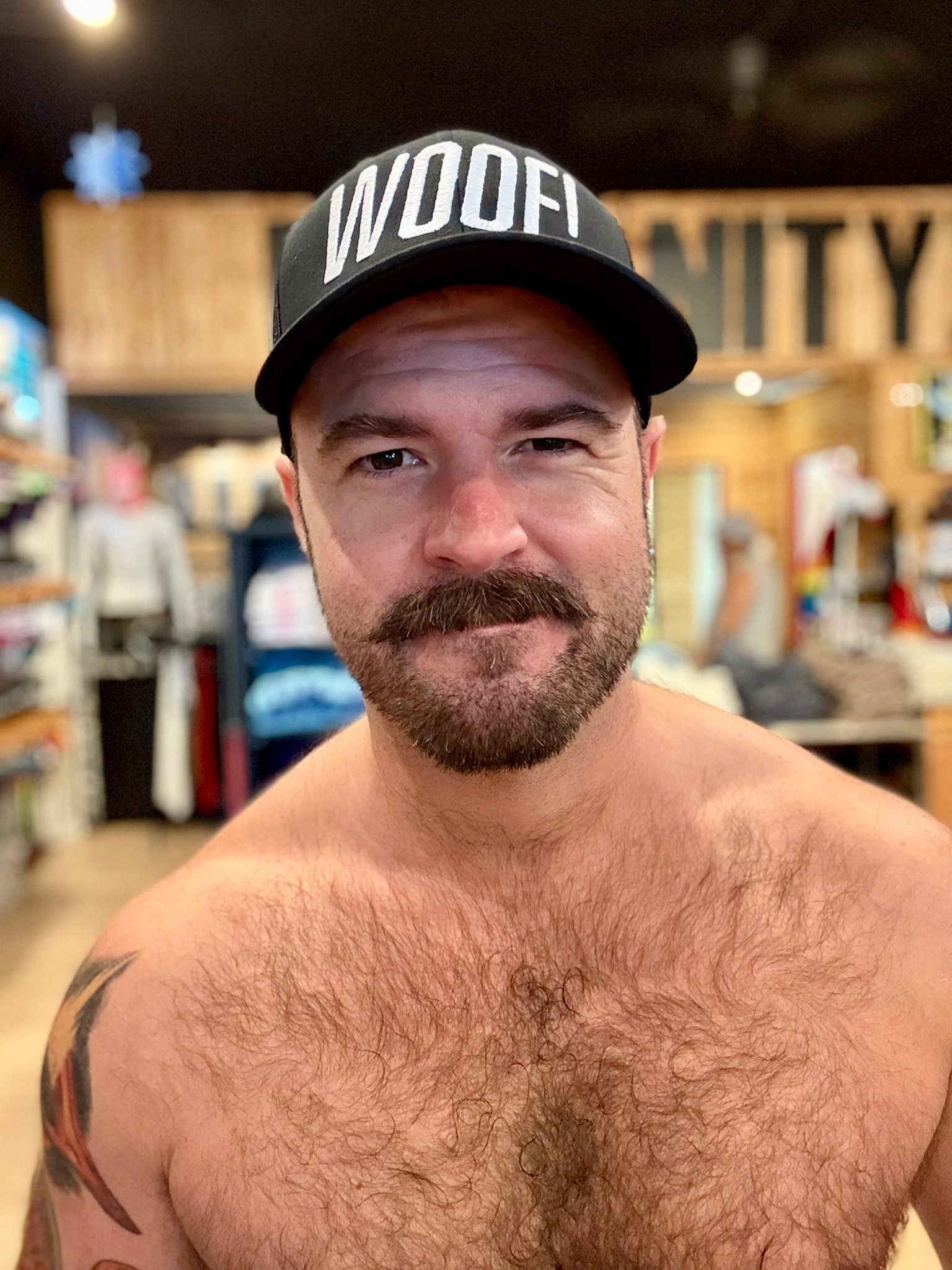 Humanity Lifestyle Co. HLC Retro Trucker Hat - Woof - Black