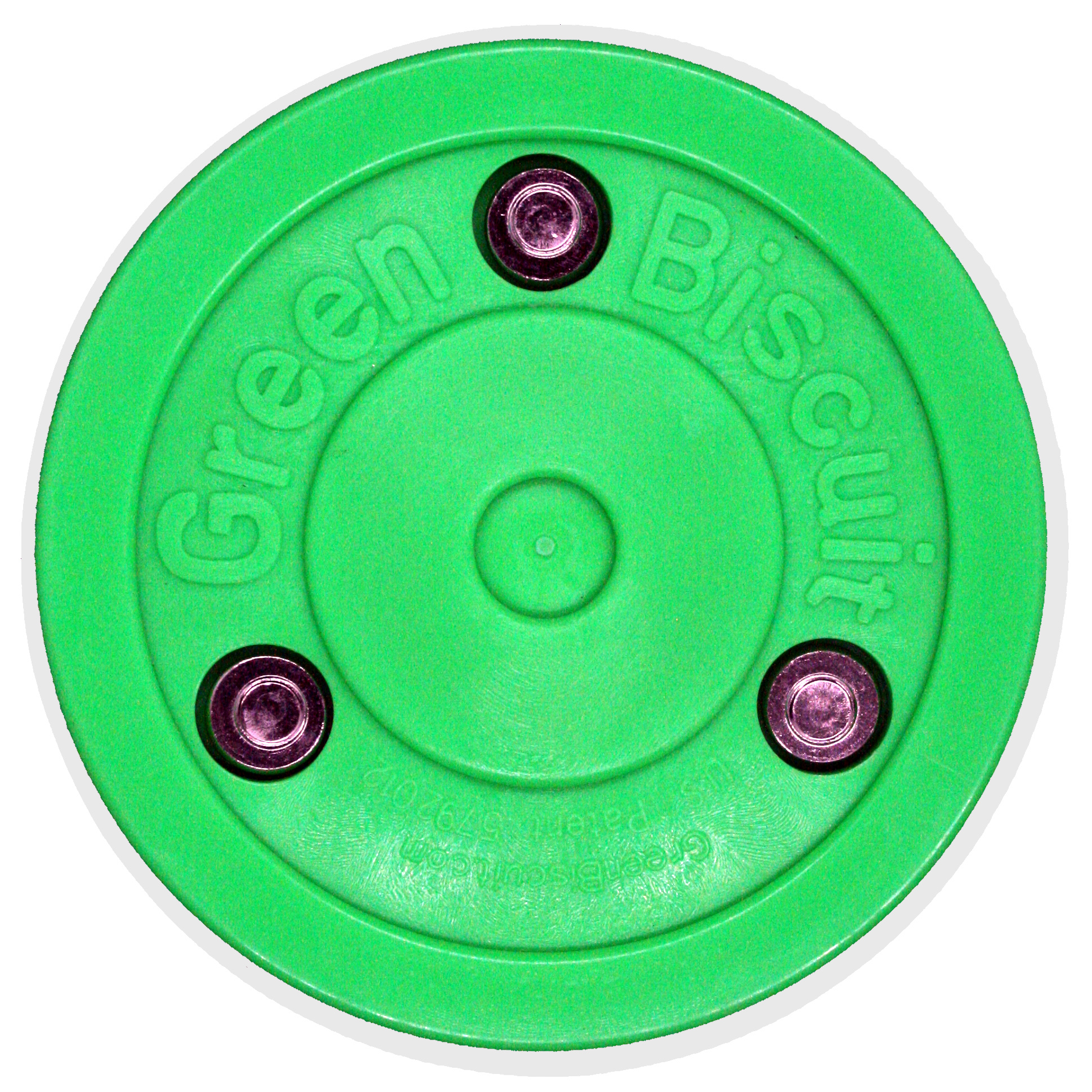 Green Biscuit Snipe Shooting Puck