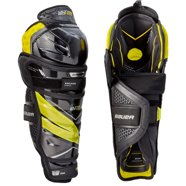 BAUER SUPREME ULTRASONIC SHIN GUARD JUNIOR