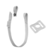 A&R HELMET CHIN STRAP WHITE