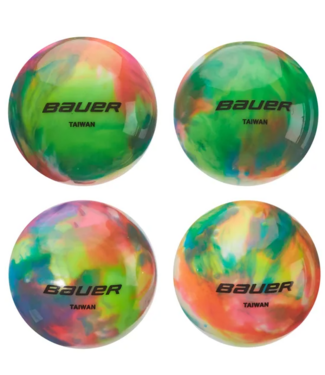 BAUER MULTICOLORED STREET BALL 4 PACK