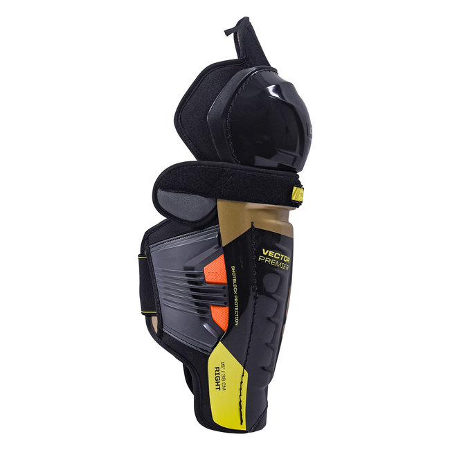 CCM S22 TACKS VECTOR PREMIER SHIN GUARDS SENIOR