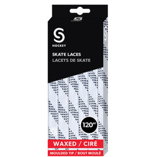 ELITE HOCKEY LACE WHITE WAX