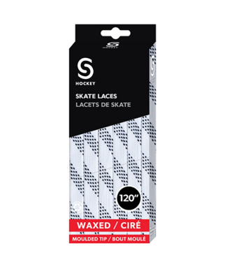 ELITE HOCKEY LACE WHITE WAX
