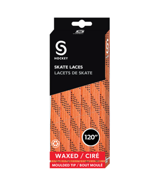 ELITE HOCKEY LACE ORANGE WAX