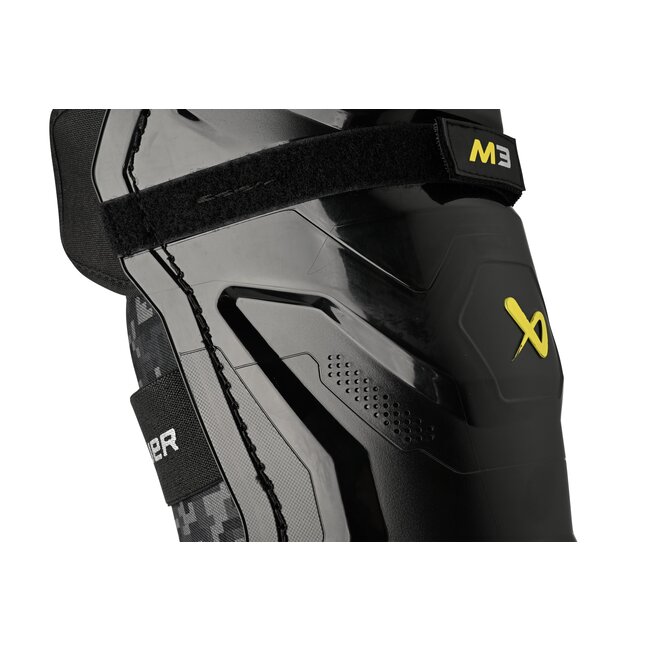 BAUER S23 SUPREME M3 SHIN GUARDS INTERMEDIATE