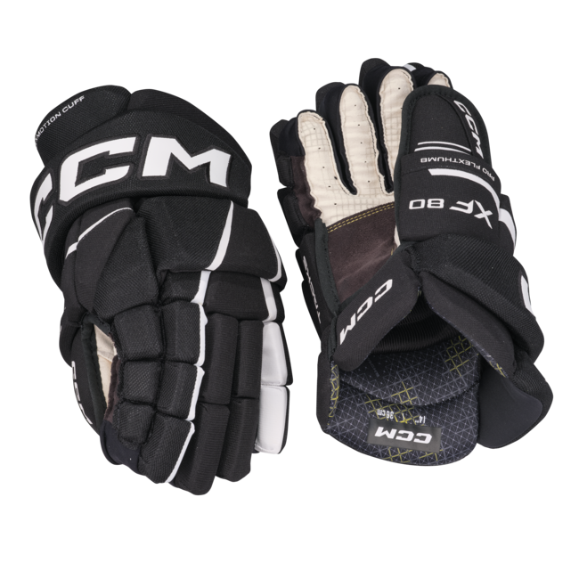 CCM S24 TACKS XF-80 HOCKEY GLOVES SENIOR