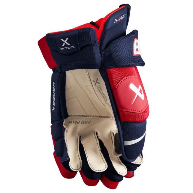 BAUER HG S22 VAPOR 3X PRO HOCKEY GLOVES SR
