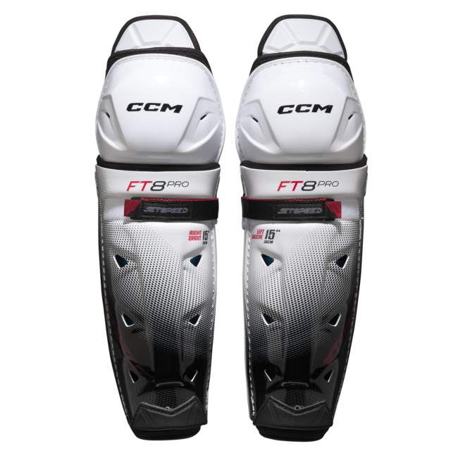 CCM S25 JETSPEED FT8 PRO SHIN GUARDS JUNIOR