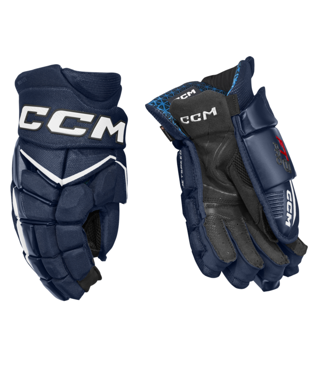 CCM S25 JETSPEED FT8 PRO HOCKEY GLOVES SENIOR