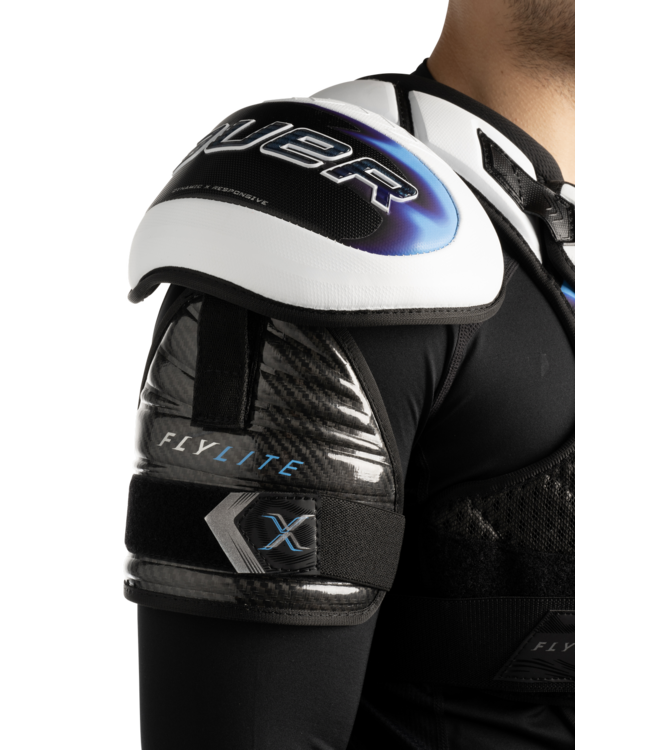 BAUER S25 VAPOR FLYLITE SHOULDER PADS SENIOR