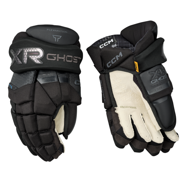 CCM S26 TACKS XR-GHOST HOCKEY GLOVES SR