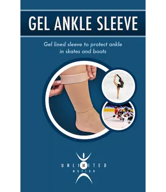 UNLIMITED MOTION GEL ANKLE SLEEVE