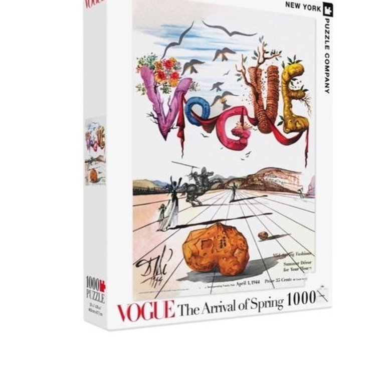 New York Puzzle Co VOGUE The Arrival of Spring Puzzle