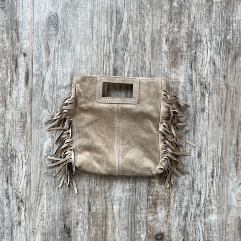 Crissy Fringe Bag Fuchsia – Debbie Katz