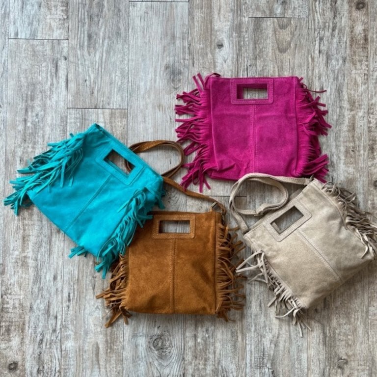 Debbie Katz Debbie Katz Crissy Suede Fringe Bag